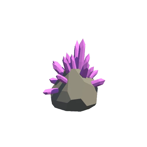 Rock With Gems 016 Violet